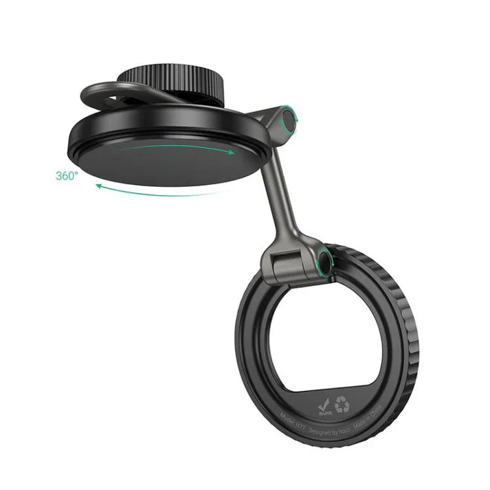 HOCO H77 View Magnetic Car Holder – Folding Center Console Mount