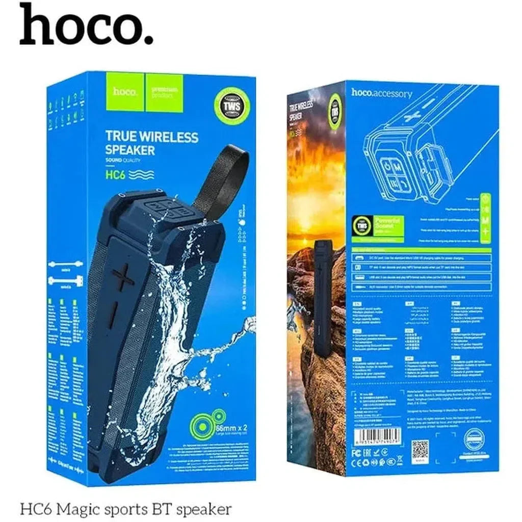 HOCO HC6 Magic sports BT speaker - Blue