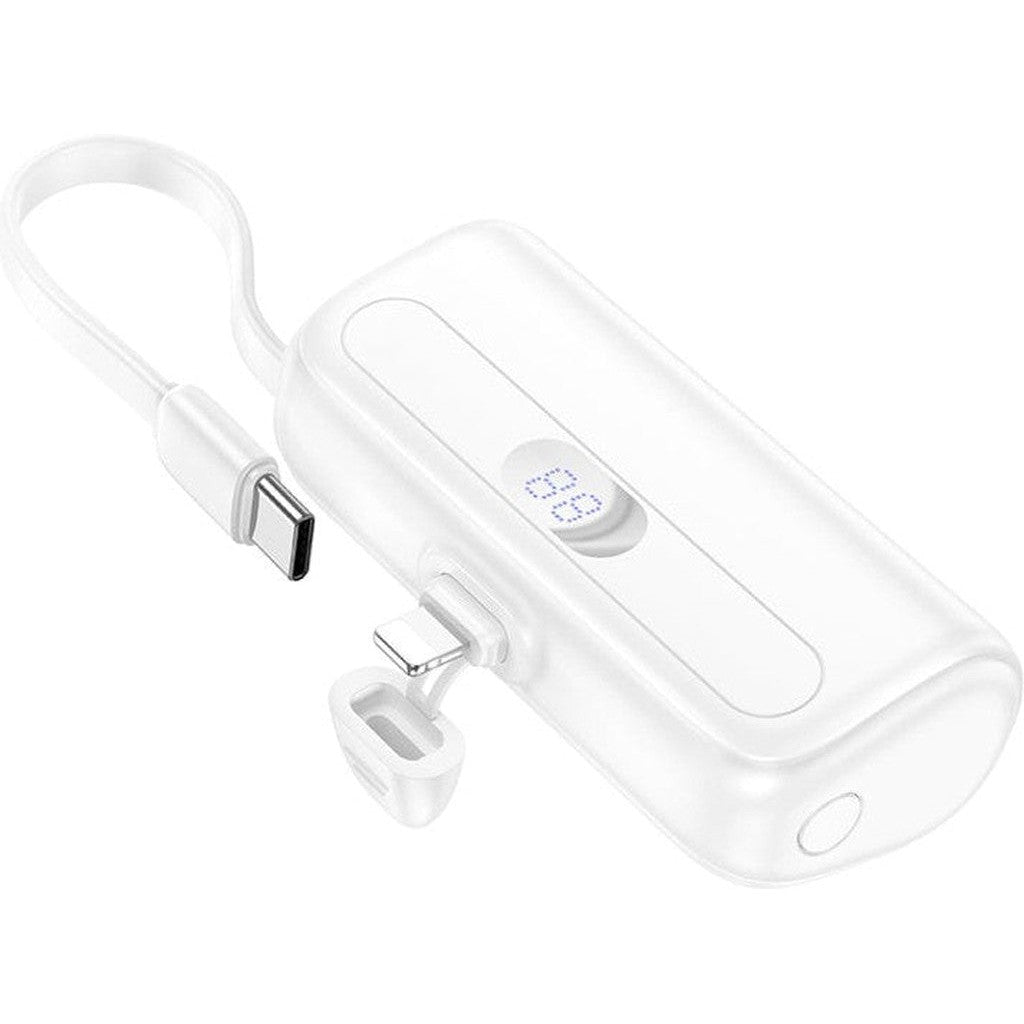 HOCO J116 Pro Pocket power bank with cable(5000mAh)
