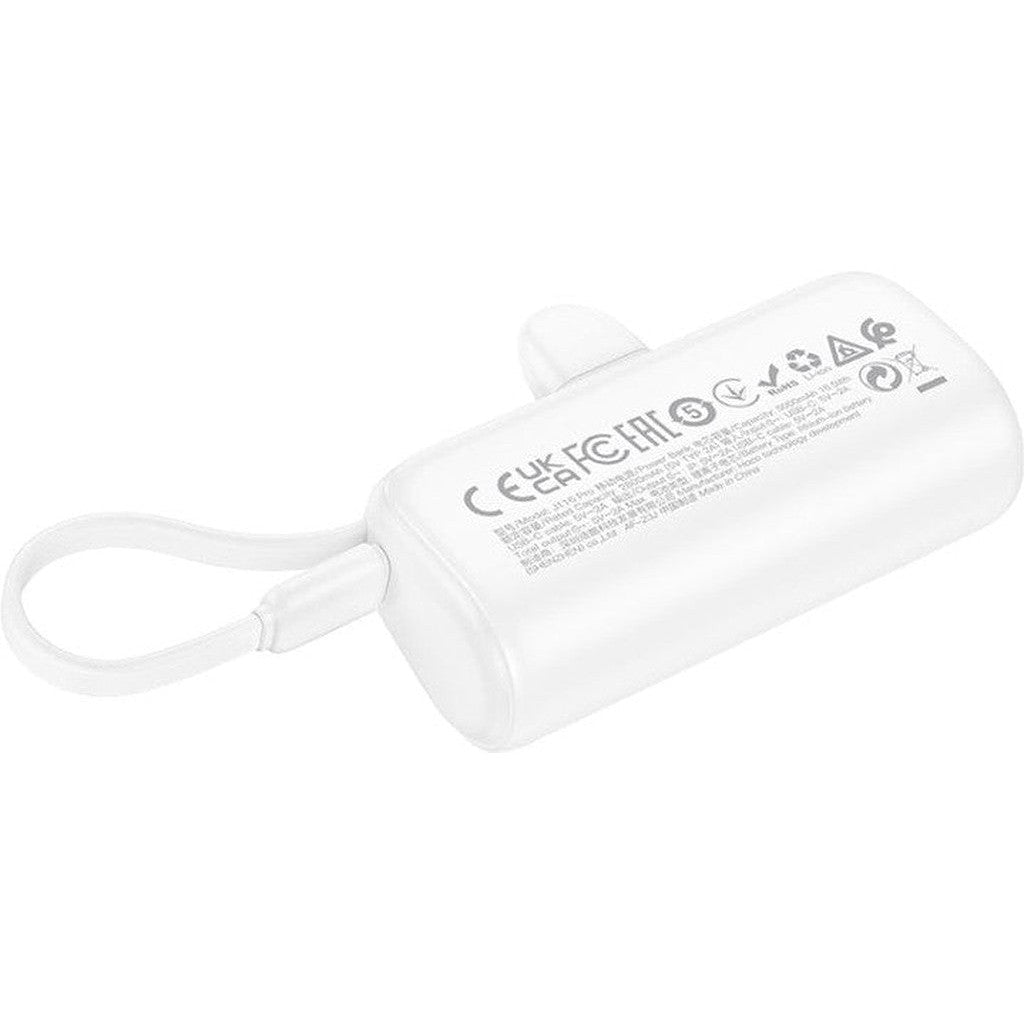 HOCO J116 Pro Pocket power bank with cable(5000mAh)
