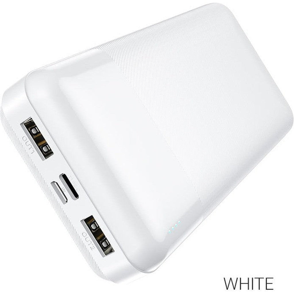 HOCO J72A Easy travel power bank(20000mAh) - White