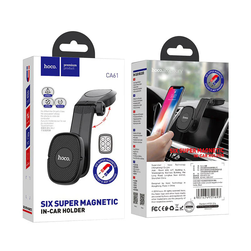HOCO Kaile Magnetic Car Holder – Dashboard Mount