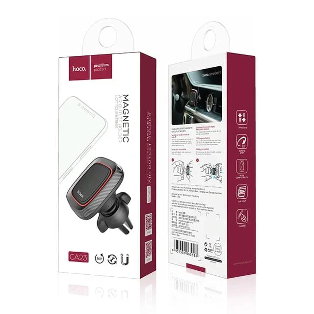 HOCO Lotto Series Mobile Magnetic Car Phone Holder for Air Vent