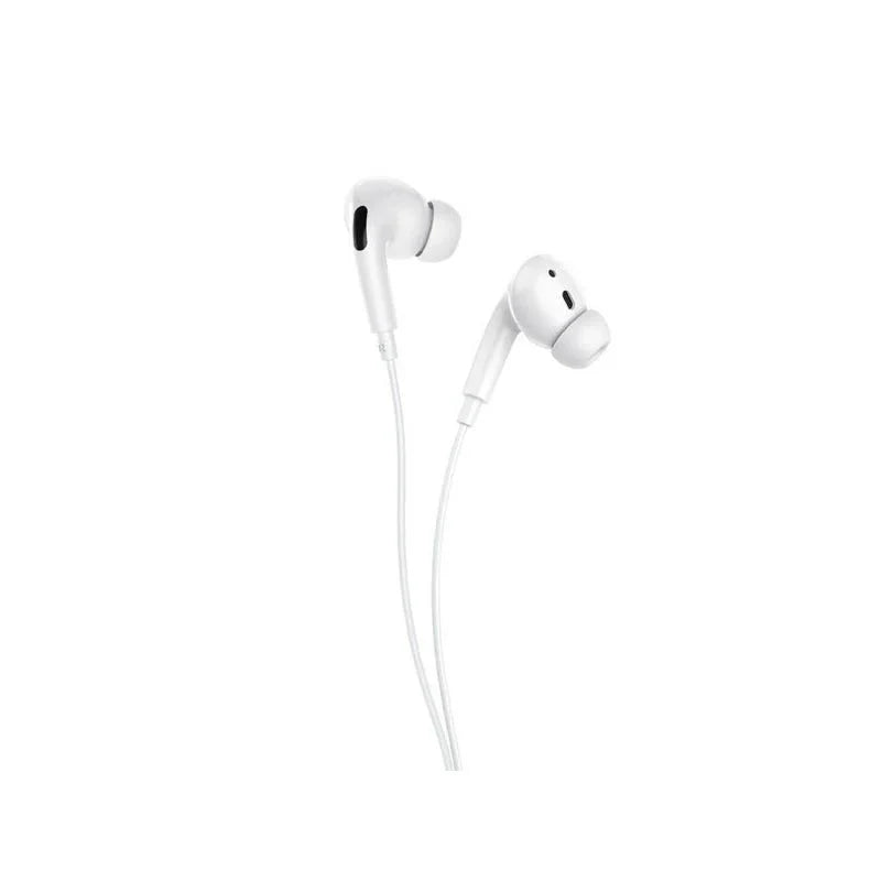 HOCO M1 Pro Wired Earphones - USB-C / 12 mm / White