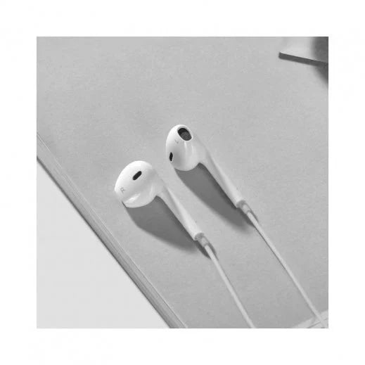 HOCO M101 CRYSTAL JOY WIRED EARPHONES WITH MICROPHONE - WHITE