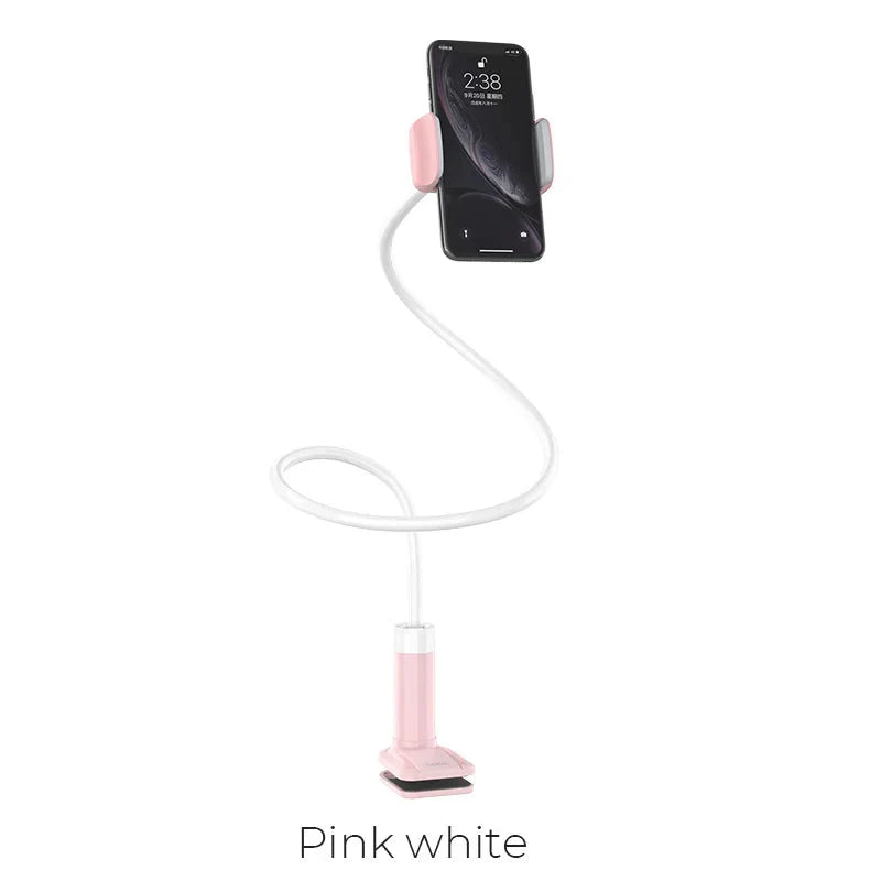 HOCO MOBILE PHONE HOLDER PH23 - WHITE & PINK