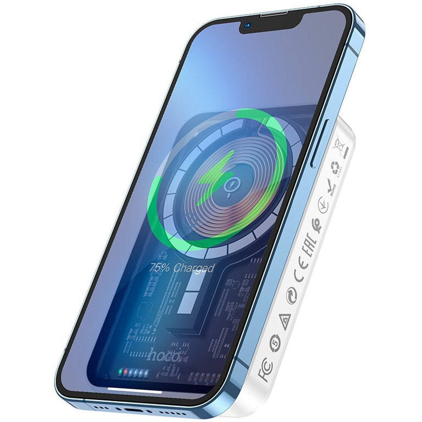 HOCO Q14A Ice Crystal PD20W magnetic fast charging power bank(10000mAh)