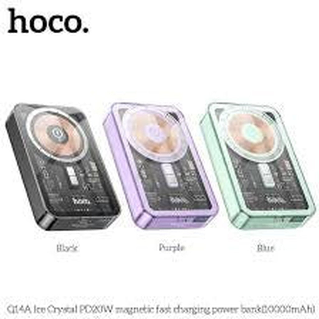 HOCO Q14A Ice Crystal PD20W magnetic fast charging power bank(10000mAh)