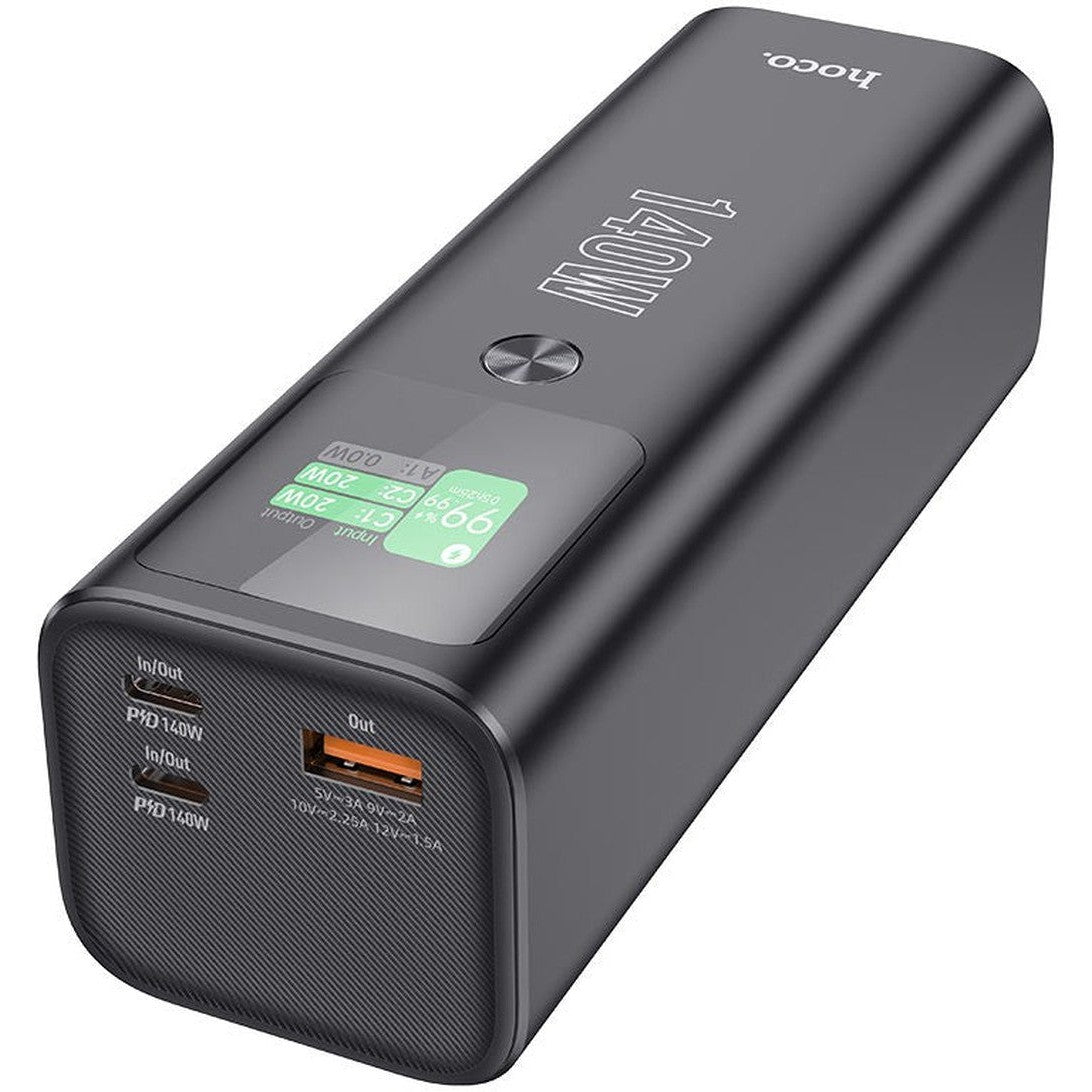 Hoco Q17 Electric PD140W power bank(25000mAh) - Black