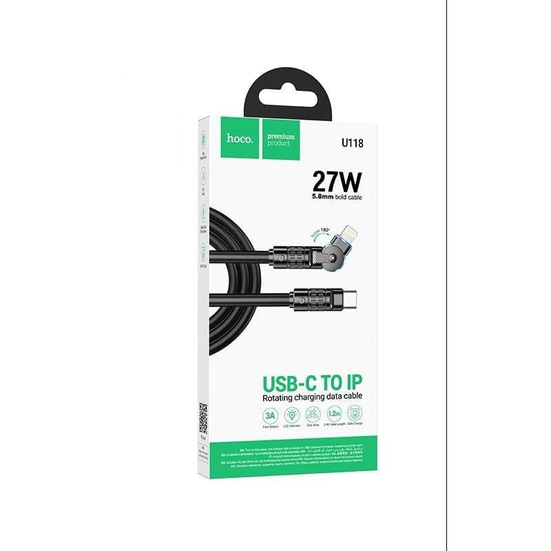 HOCO U118 27W Type-C to Lightning Cable Fast Charging Assorted
