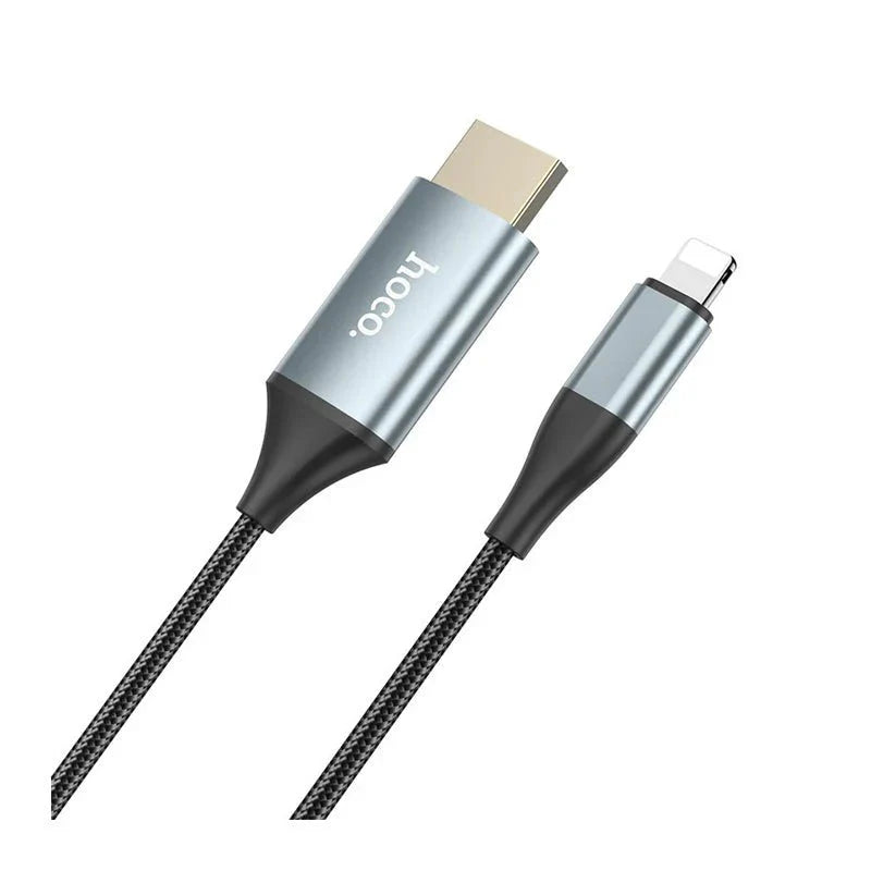 HOCO UA15 Lightning To HDMI Cable - Lightning / HDMI / 2 Meters / Black