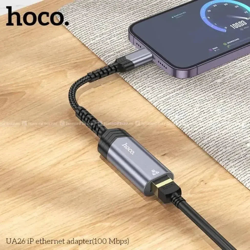 HOCO UA26 iP ethernet adapter(100 Mbps)