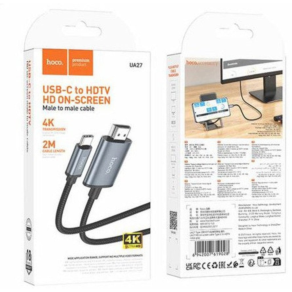 HOCO UA27 HD on-screen cable Type-C to HDTV