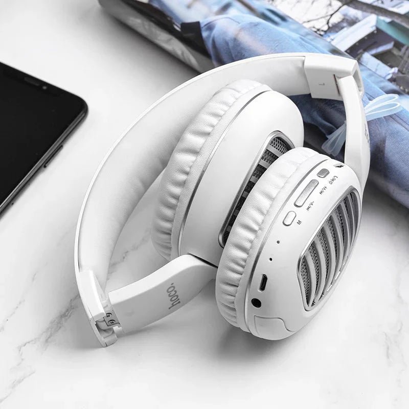Hoco W23 Brilliant Sound Wireless Headphone - Black