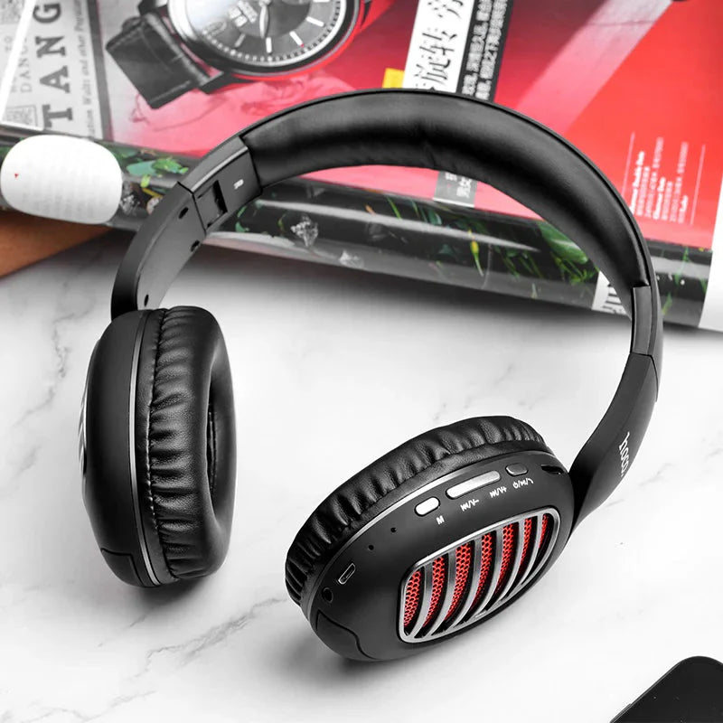 Hoco W23 Brilliant Sound Wireless Headphone - Black