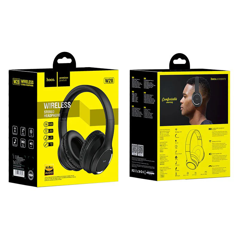 HOCO W28 Journey wireless headphones - black