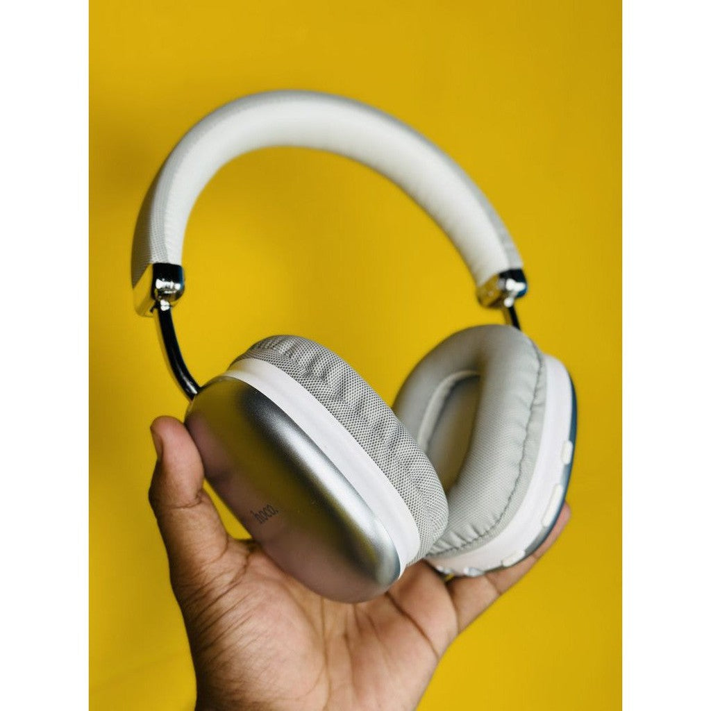 HOCO W35 Max Wireless Headphones - Bluetooth / Silver