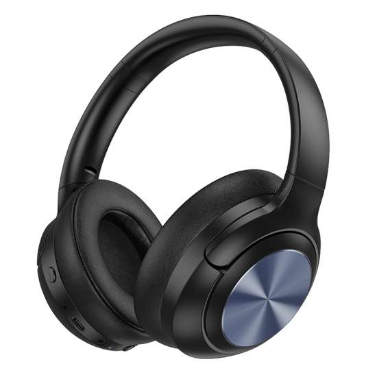 HOCO W54 Wireless Headphones – Bluetooth 5.4 Over-Ear Headset with AUX Mode – Black