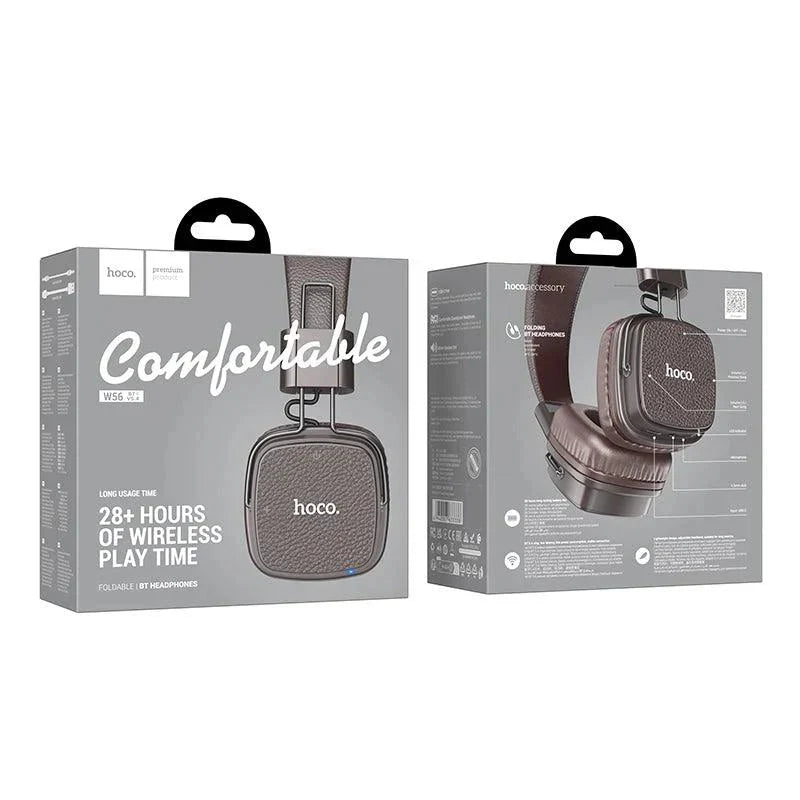 Hoco W56 Wireless Headphone - Brown