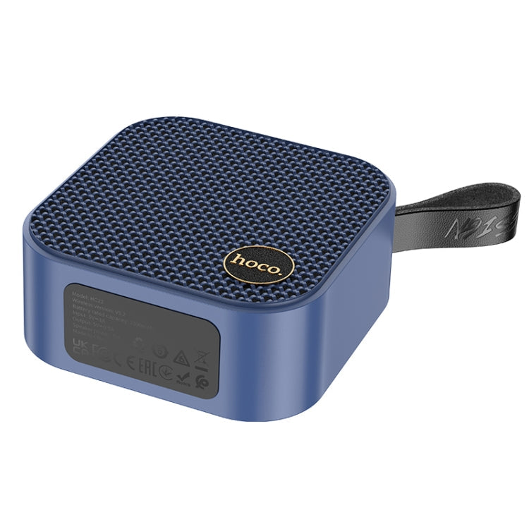 HOCO Wireless Sports 5W Speaker Bluetooth TF USB AUX - Dark Blue