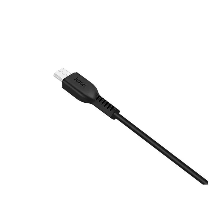 Hoco X20 Flash Charging Data Sync Cable - Micro USB / 2 Meters / Black
