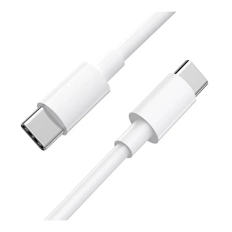 HOCO X51 High-Power Charging Data Sync Cable - USB-C To USB-C / 1 Meter / White