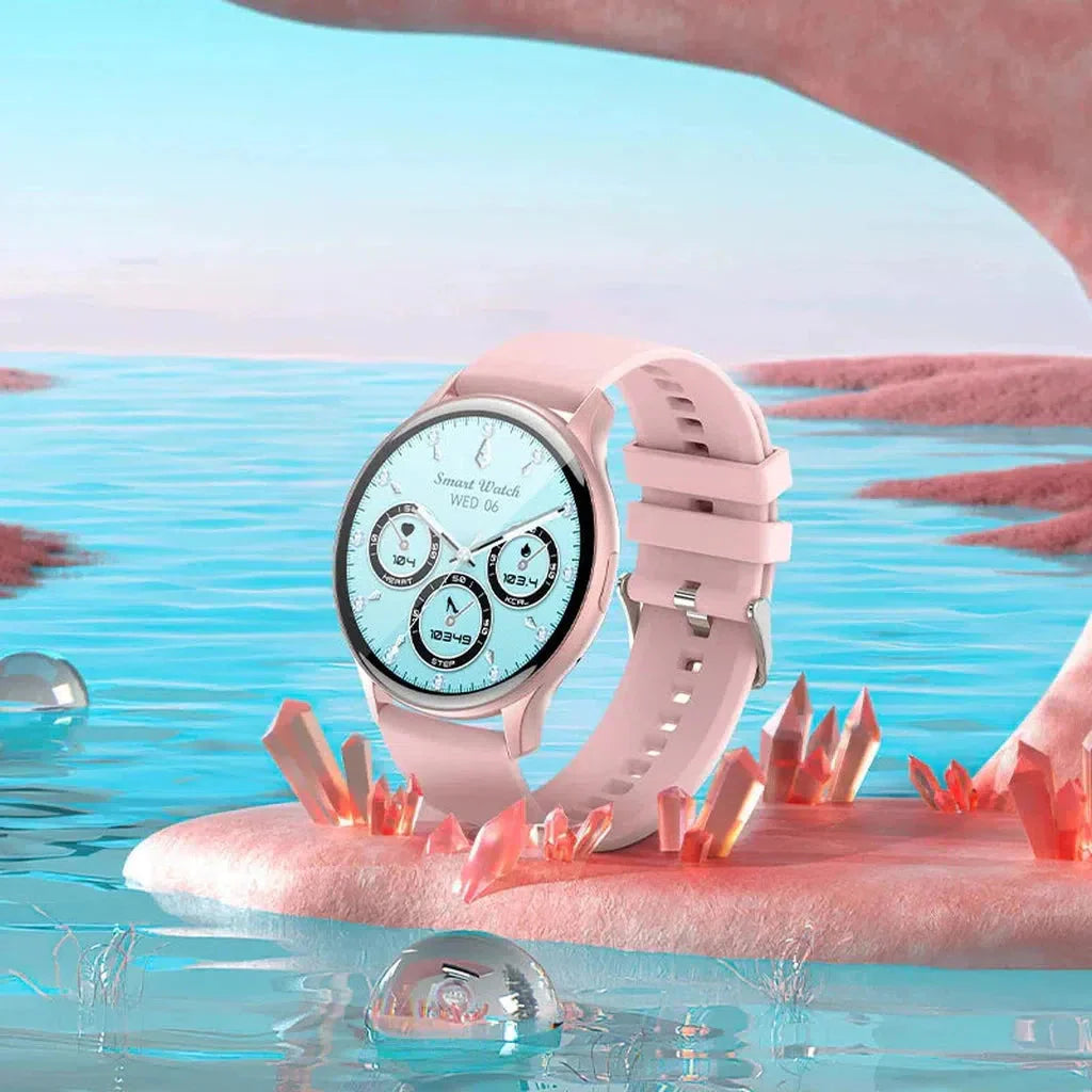 Hoco Y15 AMOLED Smart sports watch - Pink