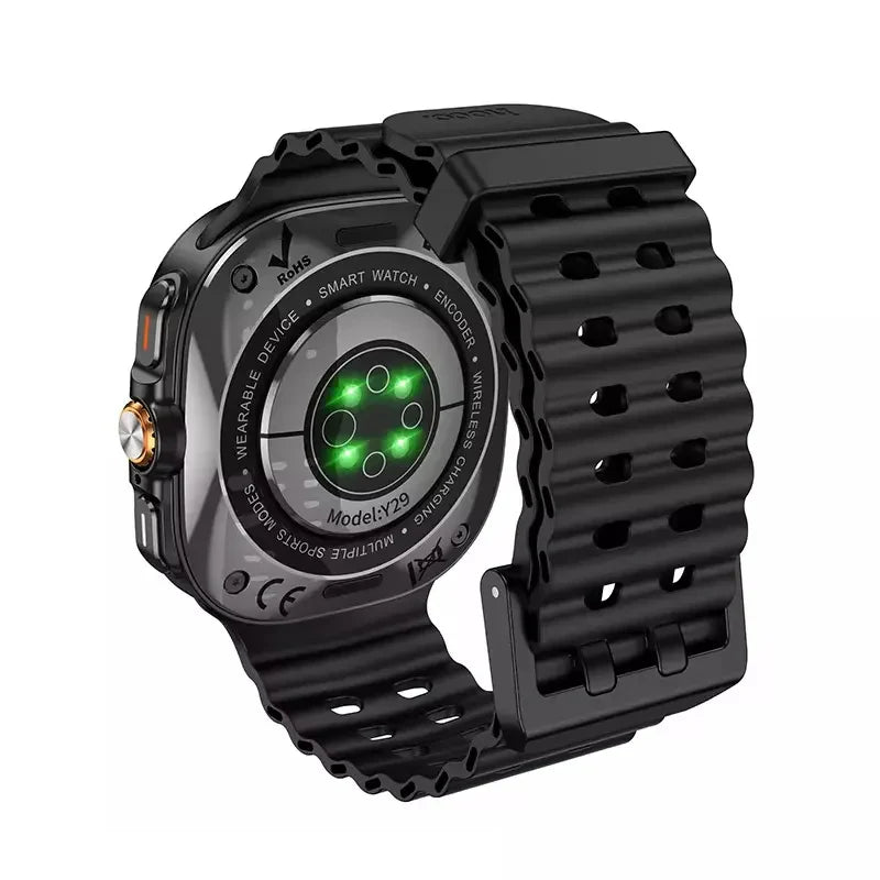 HOCO Y29 Sports Smart Watch - 1.5" inches / Bluetooth / 220mAh / Black