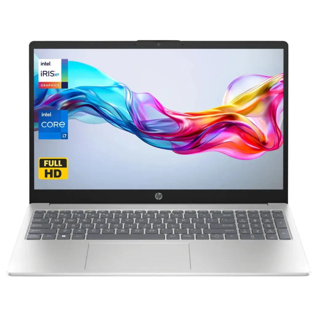 HP 15-FD0146NE - 15.6" FHD / i7 / 8GB / 512GB (NVMe M.2 SSD) / DOS (Without OS) / 1YW / Natural Silver - Laptop