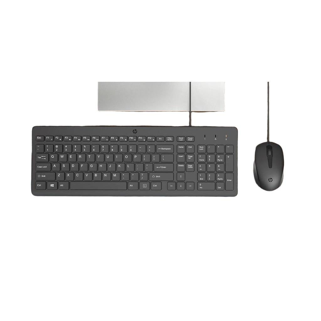 HP 150 Wired - Arabic/English Keys - Keyboard & Mouse Combo