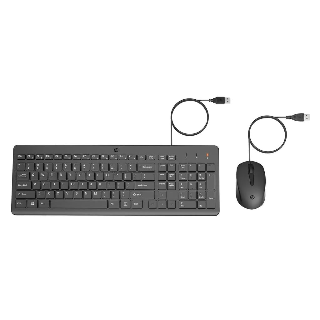 HP 150 Wired - Arabic/English Keys - Keyboard & Mouse Combo
