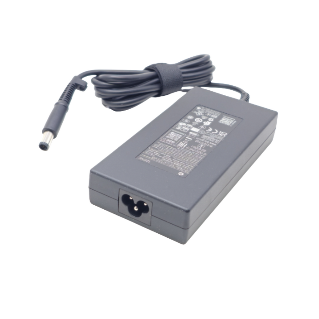 HP Laptop Charger with Power Cable – 120W 19.5V-6.15A (7.4×5.0mm)