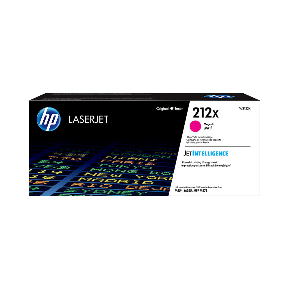 HP 212X High Yield Magenta Original LaserJet Toner Cartridge