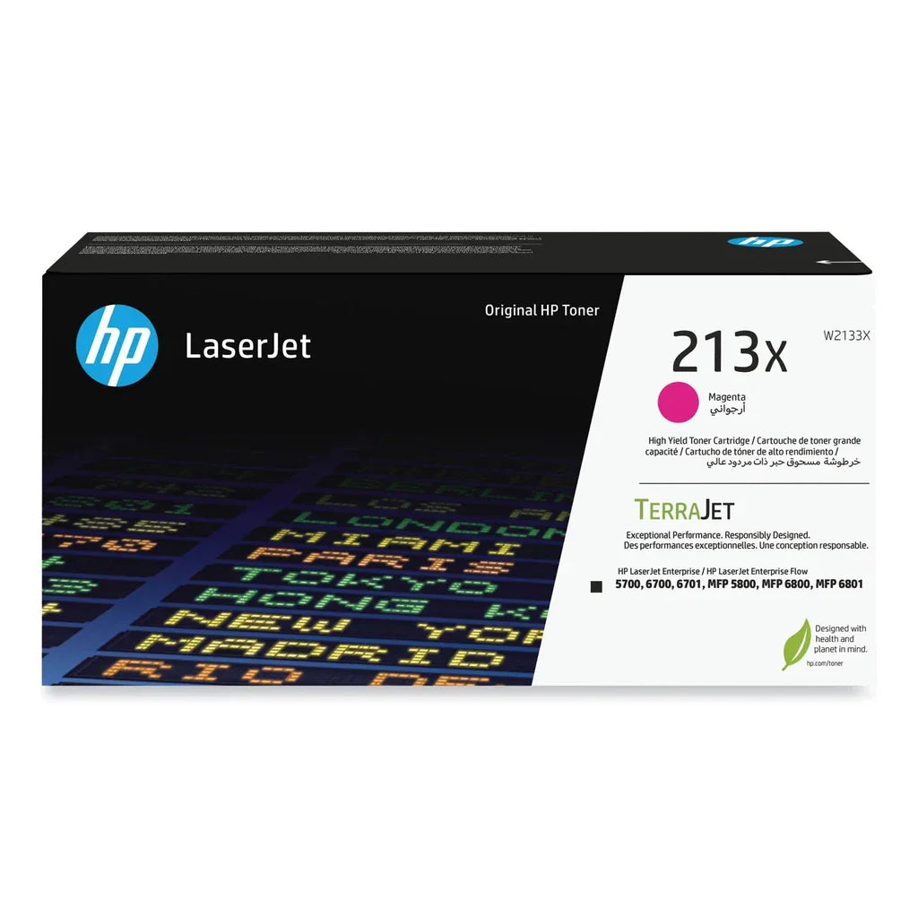 HP 213X High Yield Magenta Original LaserJet Toner Cartridge