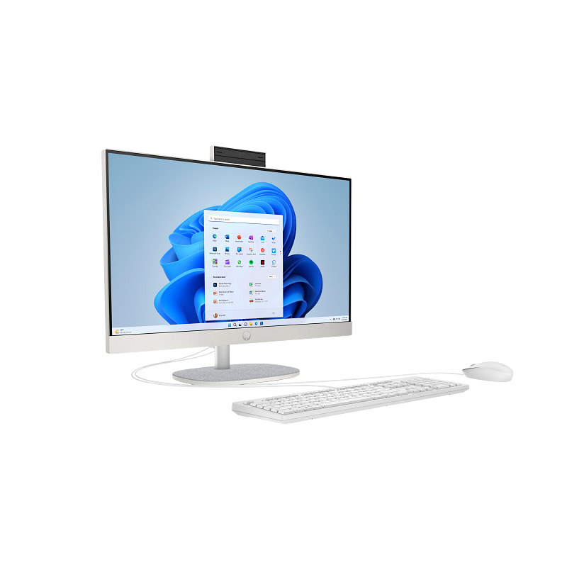 HP 24-CR0040NE AIO PC - 23.8" FHD Non-Touch / i7 / 8GB / 512GB (NVMe M.2 SSD) / Win 11 Pro / 1YW / Shell White - Desktop