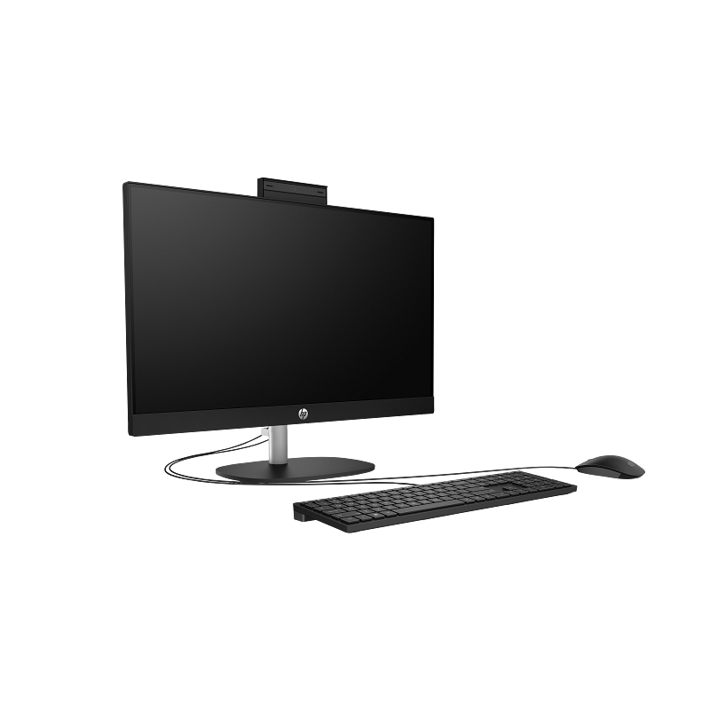 HP 24-CR0041NE AIO PC - 23.8" FHD Non-Touch / i7 / 8GB / 512GB (NVMe M.2 SSD) / DOS (Without OS) / 1YW / Jet Black - Desktop