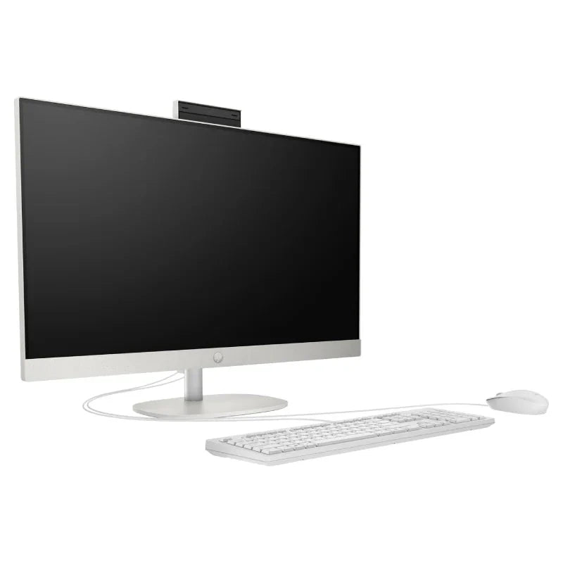 HP 27-CR0012NE AIO PC - i7 / 8GB / 512GB (NVMe M.2 SSD) / 27" FHD Non-Touch / DOS (Without OS) / 1YW / Shell White - Desktop