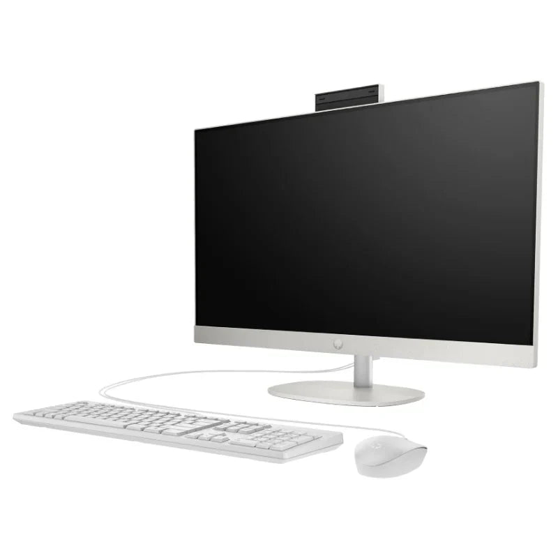 HP 27-CR0012NE AIO PC - i7 / 8GB / 512GB (NVMe M.2 SSD) / 27" FHD Non-Touch / DOS (Without OS) / 1YW / Shell White - Desktop