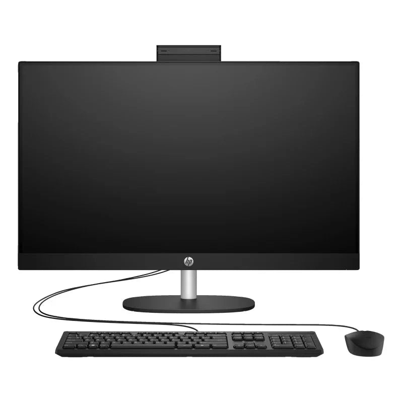 HP 27-CR0013NE AIO PC - i7 / 8GB / 512GB (NVMe M.2 SSD) / 27" FHD Non-Touch / DOS (Without OS) / 1YW / Jet Black - Desktop