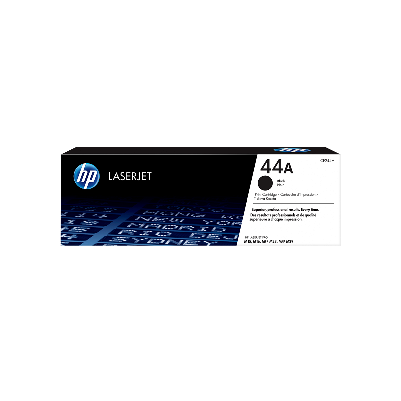 HP 44A Black Original LaserJet Toner Cartridge CF244A