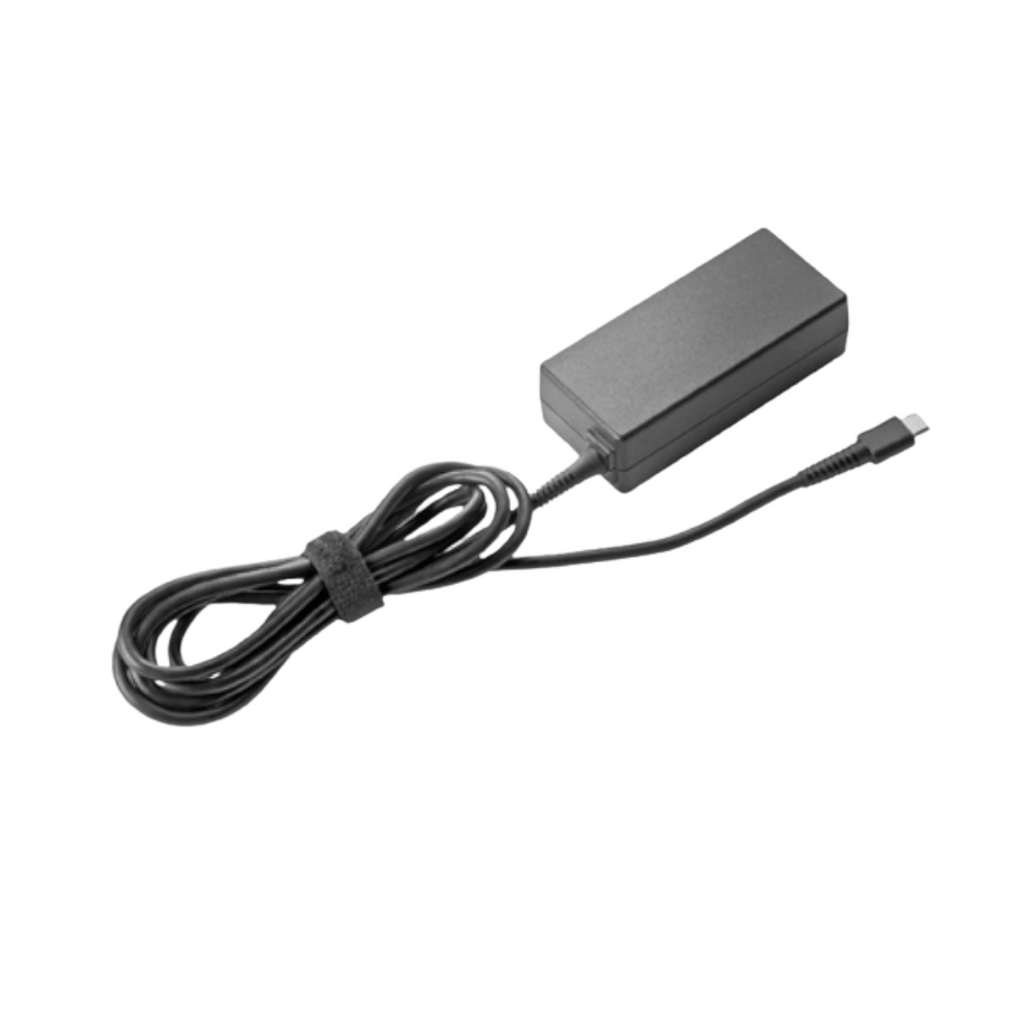 HP USB-C Laptop Charger with Power Cable – 45W 20V-2.25A