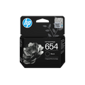 HP 654 Black Original Ink Advantage Cartridge