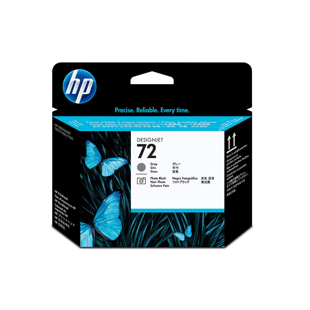 HP 72 Gray and Photo Black DesignJet Printhead C9380A
