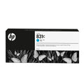 HP 831C 775-ml Light Cyan Latex Ink Cartridge