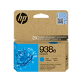 HP 938e EvoMore Cyan Original Ink Cartridge (4S6X9PE)