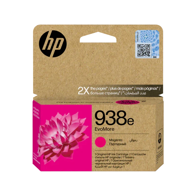HP 938e EvoMore Magenta Original Ink Cartridge (4S6Y0PE)