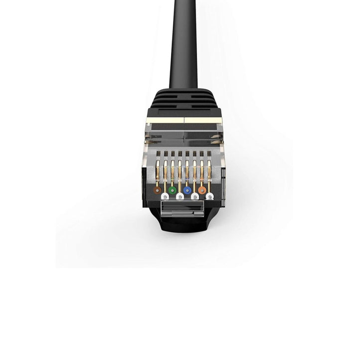 HP CAT8 Ethernet Network Cable RJ45 1M - Black