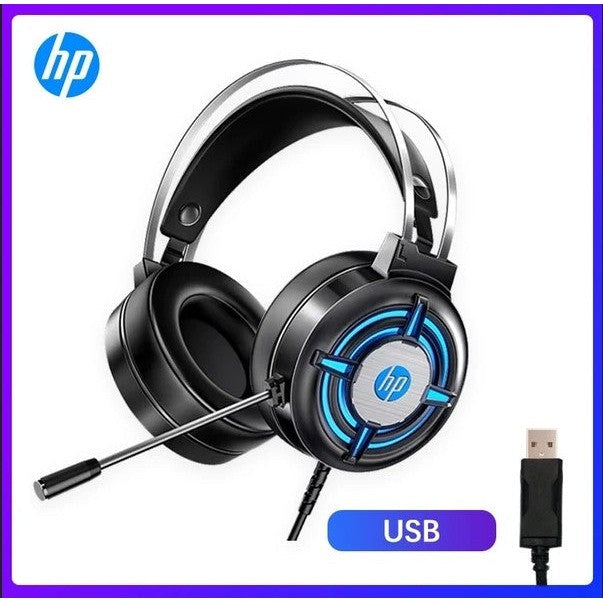 HP H120G RGB Backlit Effect, Wired Gaming Headset For PC and Laptop