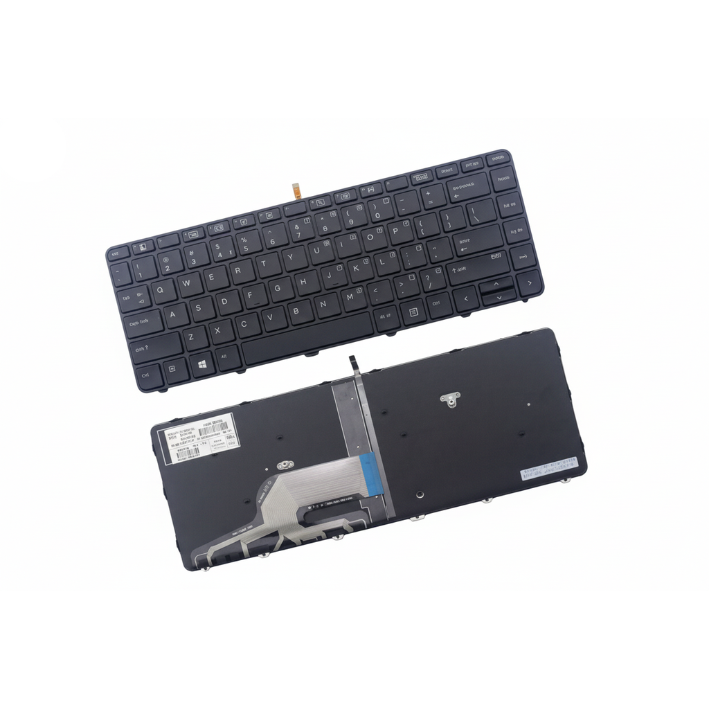 HP Laptop Keyboard Black US English & Arabic Layout