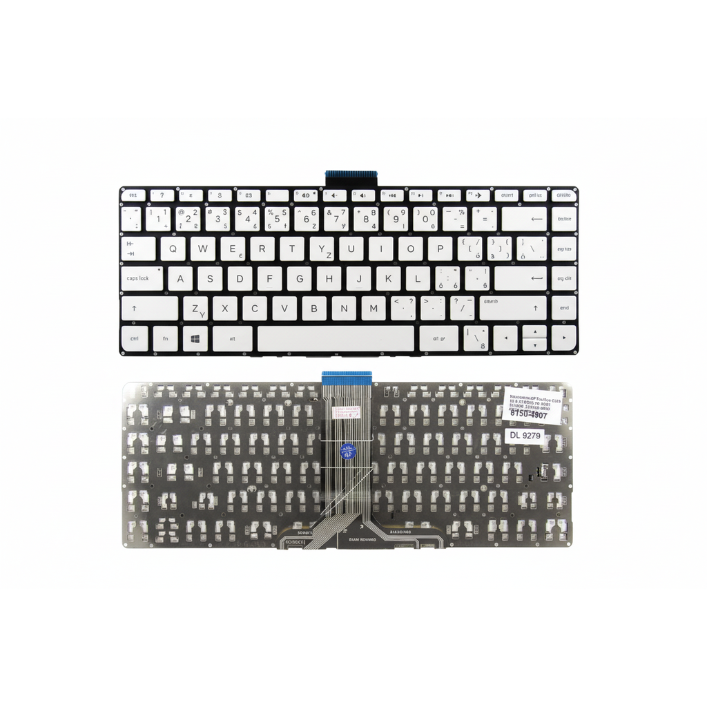 HP Laptop Keyboard Silver US English & Arabic Layout Backlit Supported